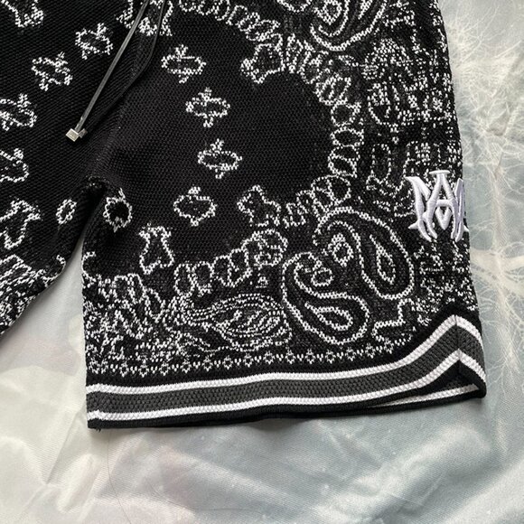 Amiri Black Knit Shorts - Picture 6 of 6